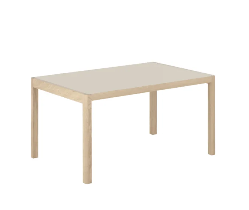 muuto Workshop eettafel-Warm Grey Koopje