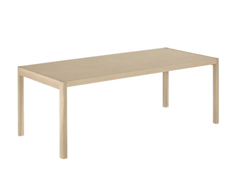 muuto Workshop eettafel 200x92 cm-Natural Actieprijs