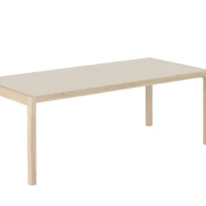 muuto Workshop eettafel 200x92 cm-Warm Grey Laatste Kans