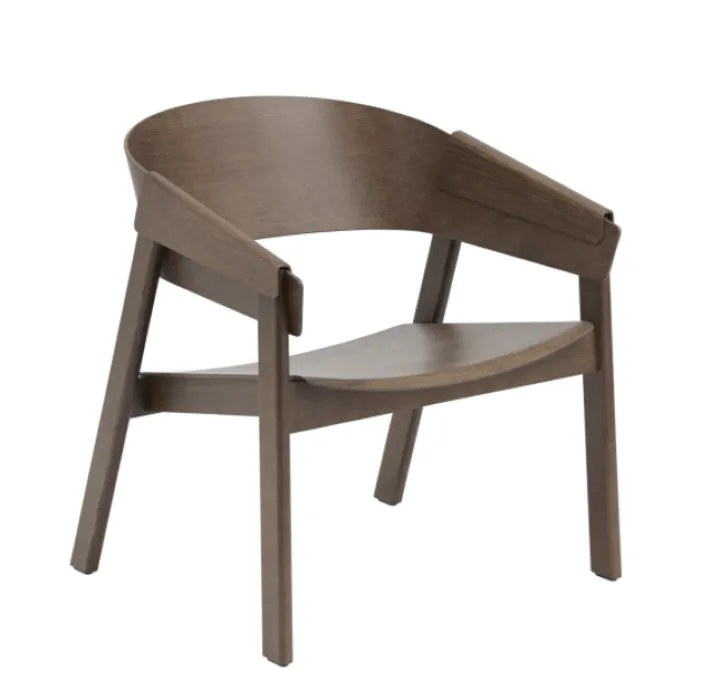 muuto Cover Lounge Chair-Stained Dark Brown Hete Deal