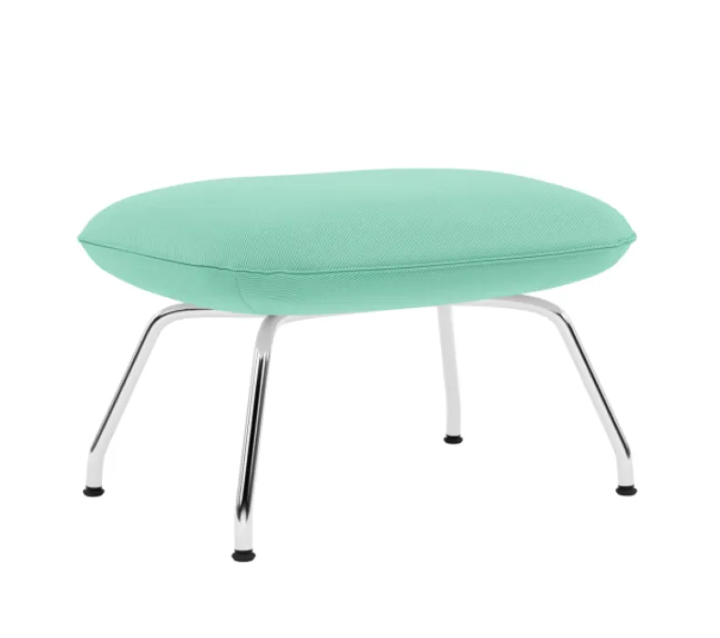 muuto Doze Ottoman chrome onderstel-Twill Weave 840 Betaalbaar