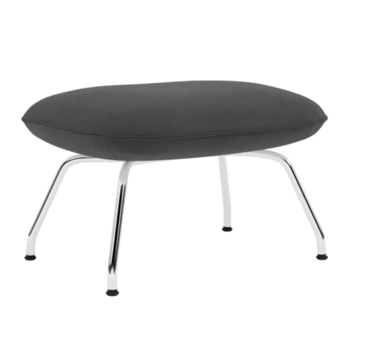 muuto Doze Ottoman chrome onderstel-Still 181 Koopje