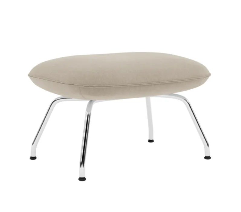 muuto Doze Ottoman chrome onderstel-Still 331 Superprijs