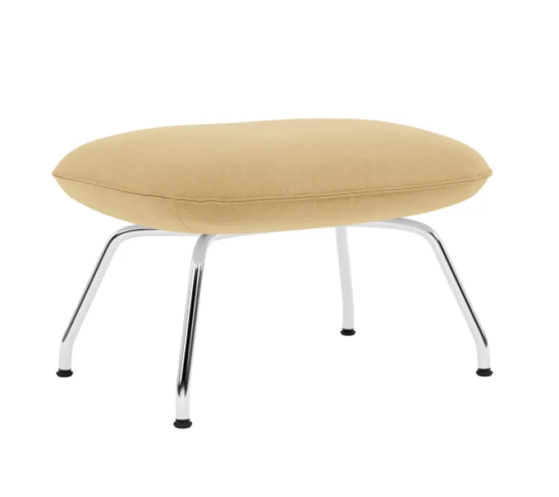 Populair muuto Doze Ottoman chrome onderstel-Still 441