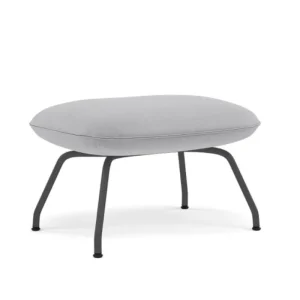 muuto Doze Ottoman anthracite black onderstel-Vidar 133 Express Levering