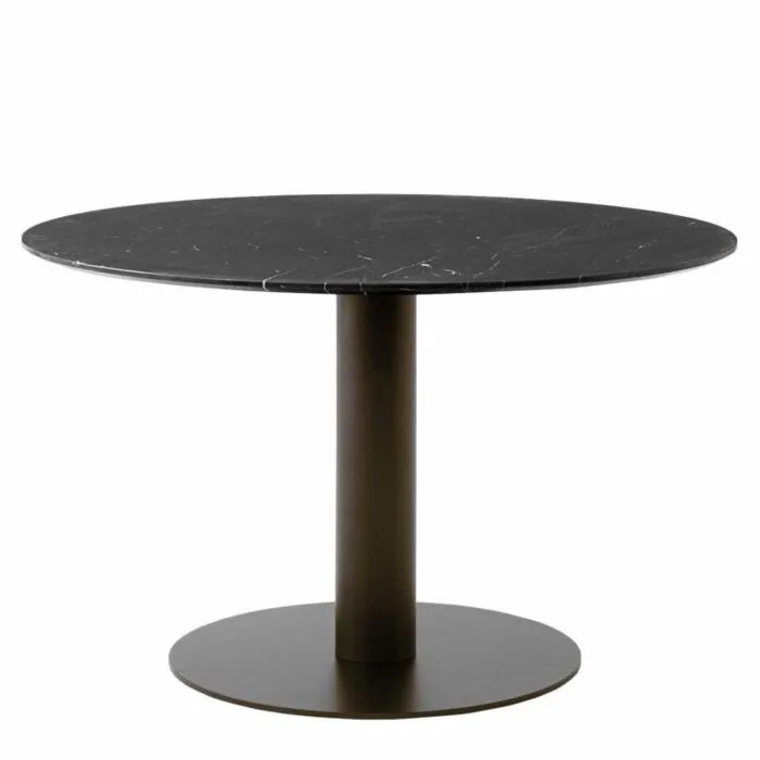 Shop Nu &tradition In Between SK12 eettafel-Zwart marmer-Gebronsd