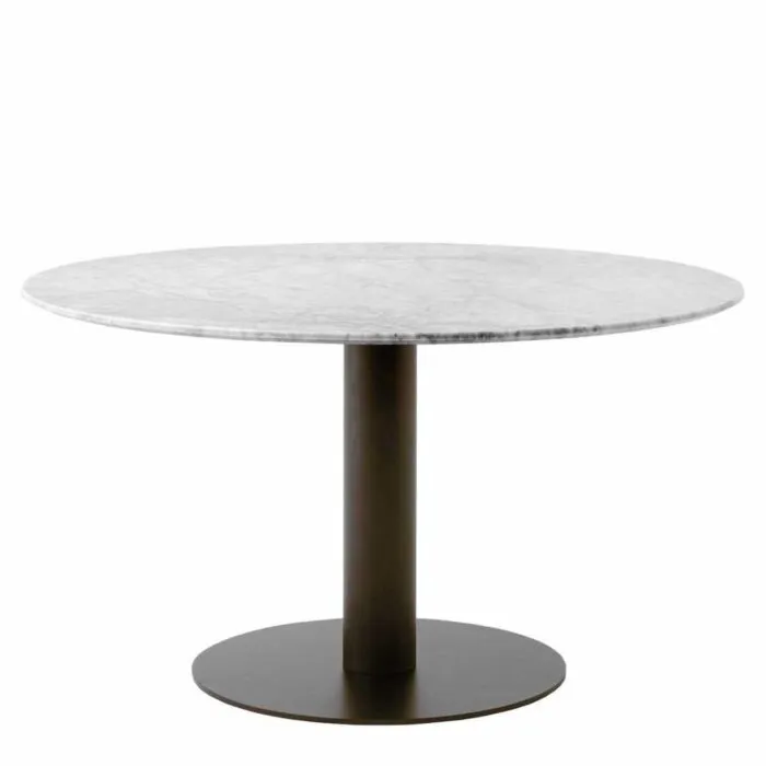 &tradition In Between SK20 eettafel-Wit marmer-Gebronsd Beste Prijs