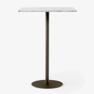 Nieuw &tradition In Between SK21 bartafel-Wit marmer-Gebronsd