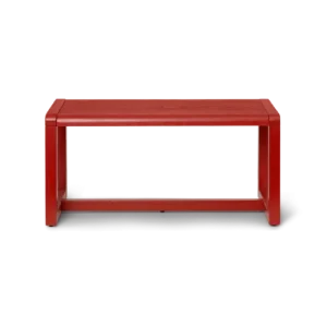 Ferm Living Little Architect kinderbankje-Poppy red Seizoensaanbieding