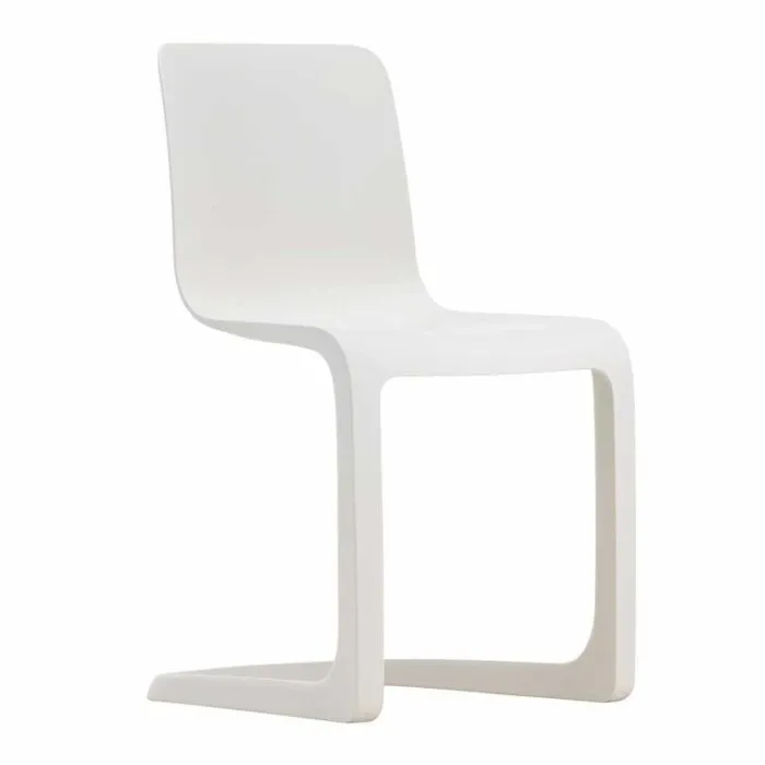 Vitra EVO-C stoel-Ivoor Snelle Levering