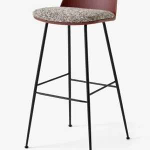 Speciale Aanbieding &tradition Rely HW87 barkruk - zwart onderstel-Zero 011