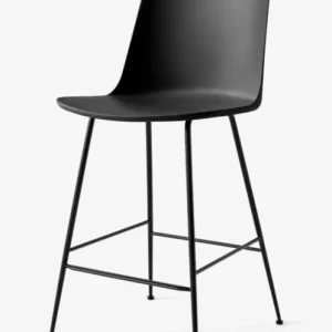 &tradition Rely HW91 barkruk - zwart onderstel-Black Gereduceerde Prijs