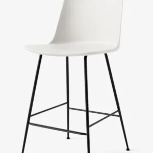 &tradition Rely HW91 barkruk - zwart onderstel-White Goedkoop