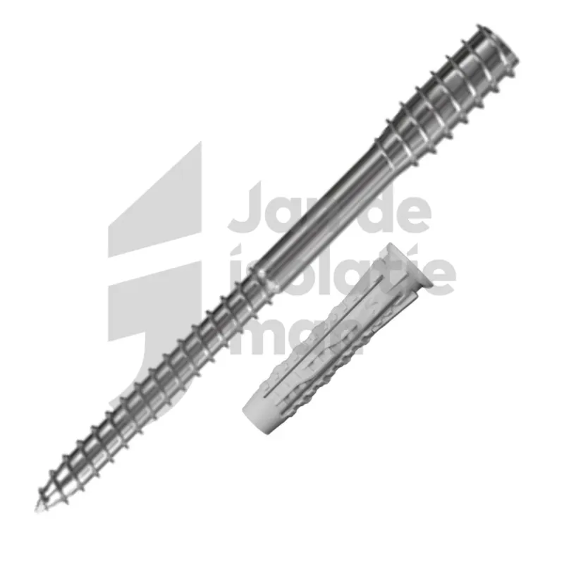 Afstandschroeven 6,0x80mm met plug (=100st) Goedkoop