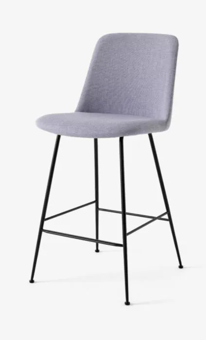 &tradition Rely HW93 barkruk-Re-Wool 0658-Zwart onderstel Nu Kopen