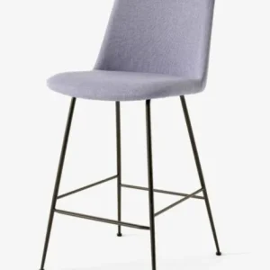 Alleen Vandaag &tradition Rely HW93 barkruk-Re-Wool 0658-Gebronsd onderstel
