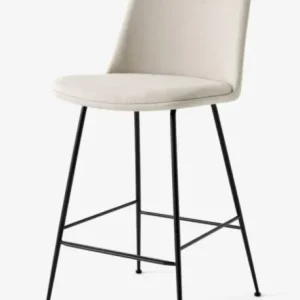 Shop Nu &tradition Rely HW94 barkruk-Linera 266-Zwart onderstel
