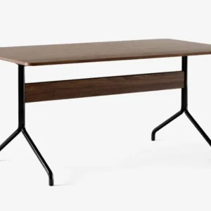 &tradition Pavilion AV18 bureau-Walnoot-Zwart Finale Uitverkoop