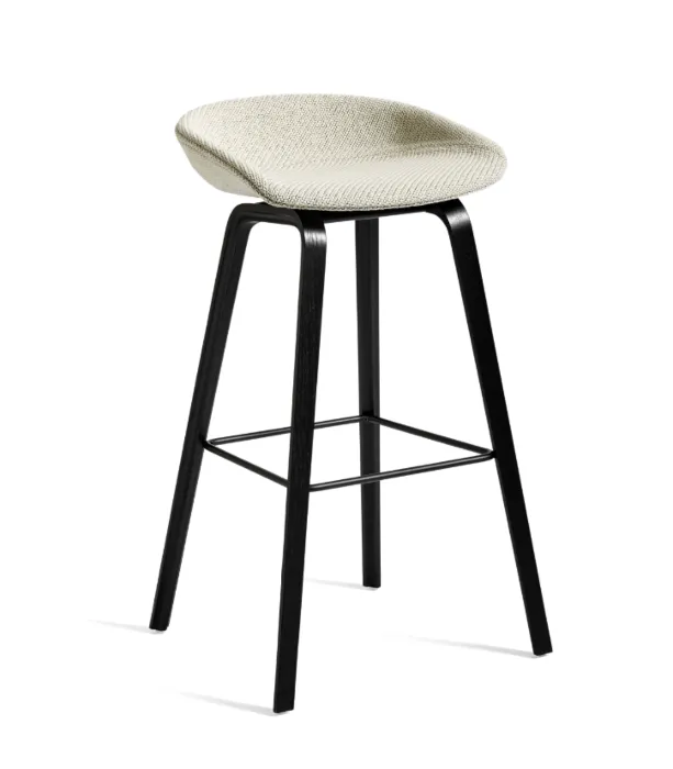 HAY AAS 33 zwart gebeitst onderstel barkruk-Coda 100-Zithoogte 75 cm OUTLET Shop Nu