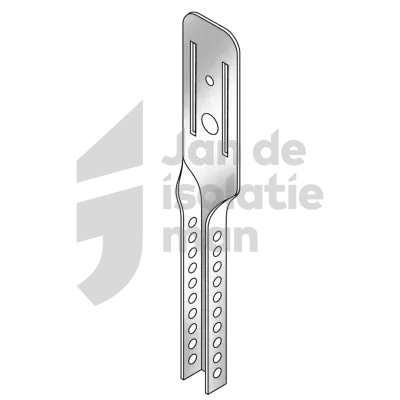 Metal stud Nonius bovenhanger 540mm C60/27 profiel (10 stuks) Aanbieding