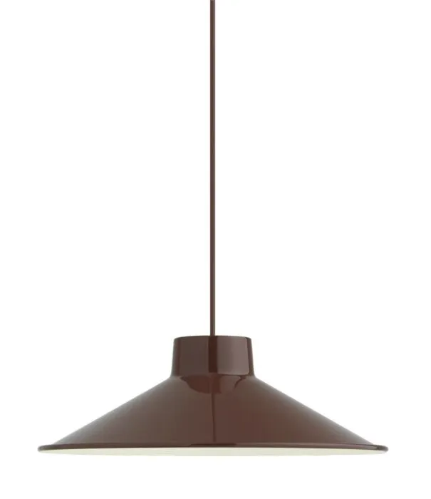 Muuto Top hanglamp-Deep Red-∅ 36 cm Op = Op