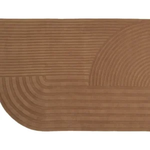 Muuto Relevo vloerkleed-170x240 cm-Burnt orange Aanbieding