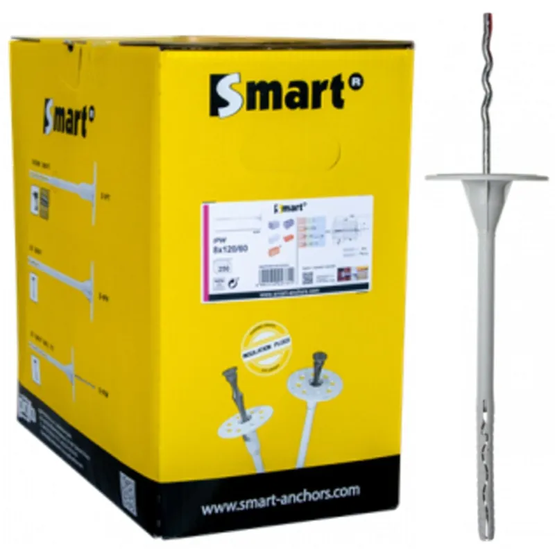 Gecertificeerd SMART IPW 8x120/60mm Spouwanker verzinkt (=250st)