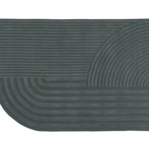 Muuto Relevo vloerkleed-170x240 cm-Dark green Finale Uitverkoop