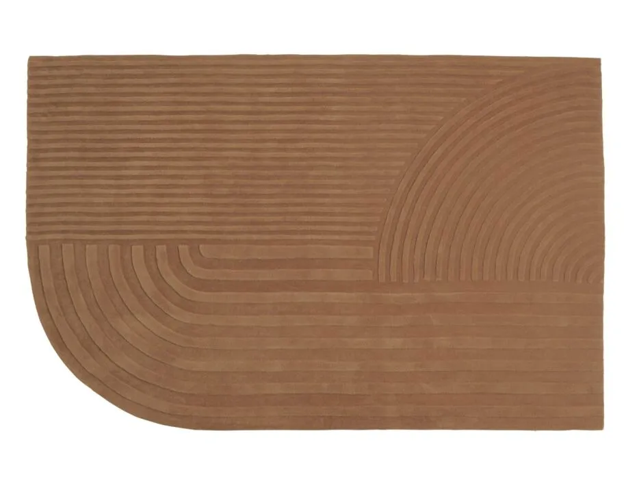 Muuto Relevo vloerkleed-200x300 cm-Burnt orange Merkproduct