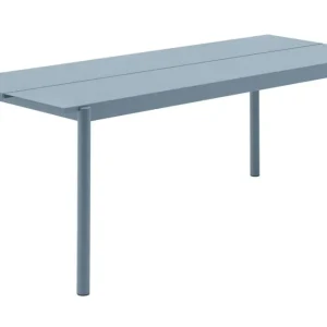 Finale Uitverkoop muuto Linear tafel 200x75 cm-Pale blue