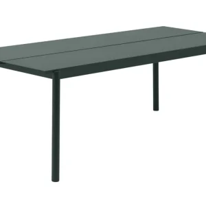 muuto Linear tafel 220x90-Donker groen Lage Kosten