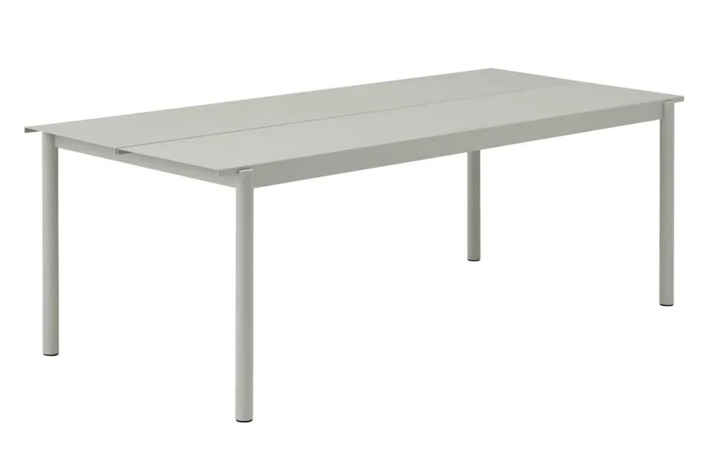 muuto Linear tafel 220x90-Grijs Laatste Kans