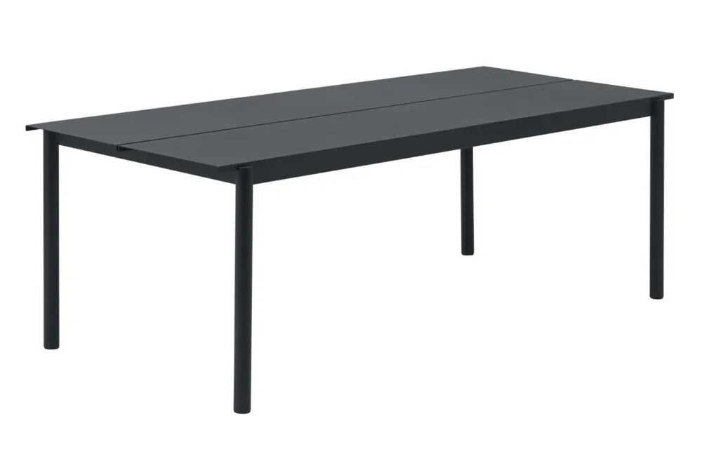 Uitverkoop muuto Linear tafel 220x90-Zwart