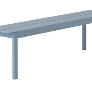 muuto Linear eetbank 170-Pale blue Flitsaanbieding