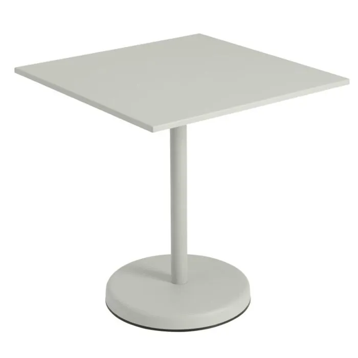 muuto Linear Steel vierkant tafel-Grijs Beste Prijs