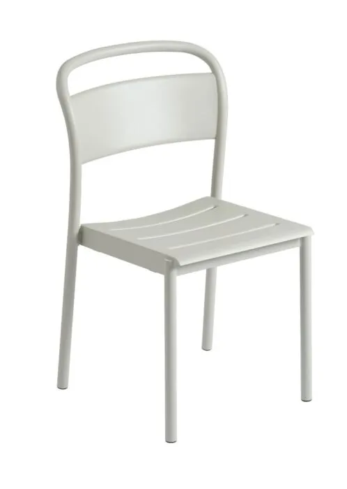 muuto Linear Steel stoel-Grijs Beperkte Voorraad