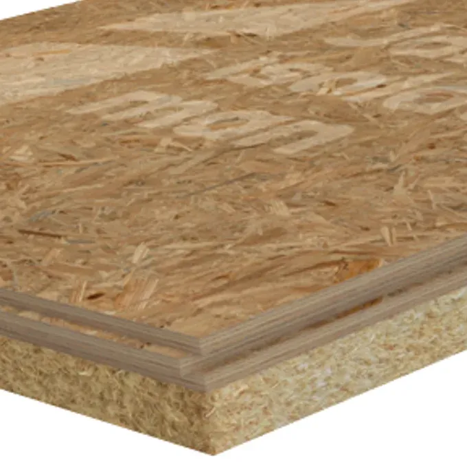 Pavacoustic + OSB 2600x600x20+18mm (=1,56 m²) Betrouwbaar