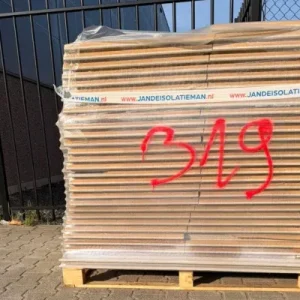 Beperkte Voorraad Schadepartij 319 Knauf Brio 23+10mm WF vloerelement + houtvezel 59st (=42,8m²)