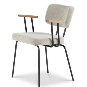 Dyyk Ted eetkamerstoel - Portofino-Multigrey/Tabacco Gereduceerde Prijs