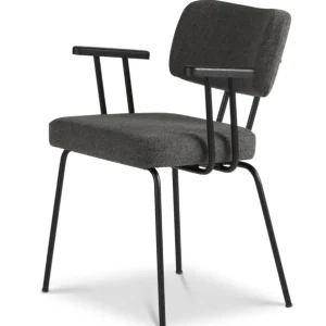 Dyyk Ted eetkamerstoel - New Wool-Antracite/Black Snelle Levering