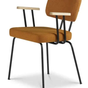 Dyyk Ted eetkamerstoel - New Wool-Marroc/Groove Snelle Levering