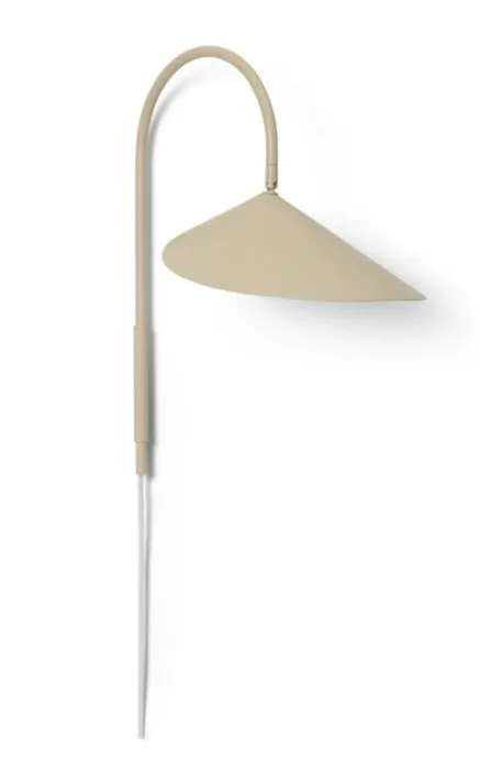 Ferm Living Arum Swivel kort wandlamp-Cashmere Laatste Versie