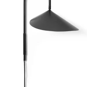 Direct Verzonden Ferm Living Arum Swivel kort wandlamp-Black