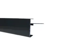 Aluminium daktrimmen zwart 45x45x2500mm Beste Prijs
