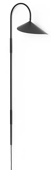 Merkproduct Ferm Living Arum Swivel lang wandlamp-Black