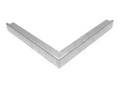 Speciale Aanbieding Aluminium daktrim buitenhoek 45x45mm