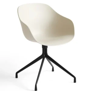 Actieprijs HAY AAC 220 stoel- zwart onderstel - Melange Cream