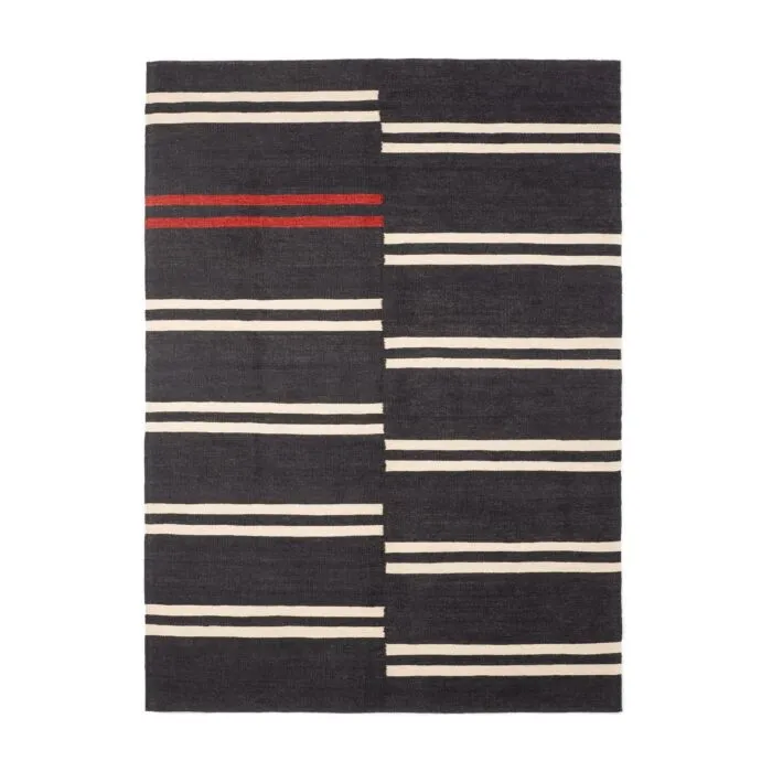 Ethnicraft Mazandaran kilim black vloerkleed-170x240 cm Koop Online