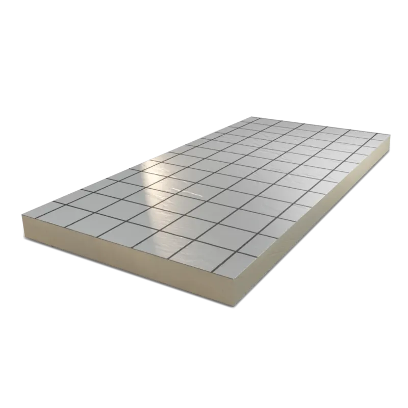 PIR 2-zijdig Aluminium 1200x600x90mm Rd 4.09 (=0,72m2) Uitverkoop