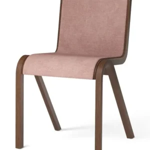 Finale Uitverkoop Audo Copenhagen Ready gestoffeerde eetkamerstoel - Red Stained Oak-Canvas 356